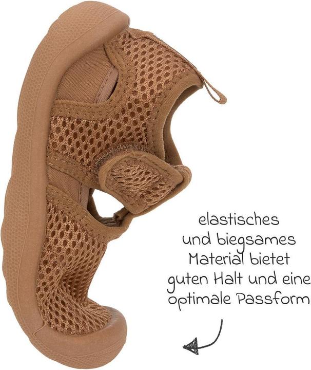 Produktbild Lässig Baby-Bademode Bade-Schuh LSF Beach Sandals - Almond - Gr. (24)