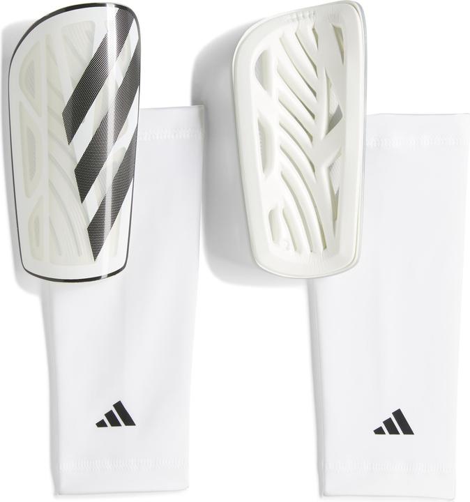 adidas Unisex TIRO SHINGUARD League, White/Black/Silver Metallic, S (S)
