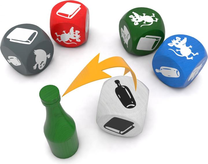Actual product image Zoch Mind flash Dice flash (French, German, English, Italian)