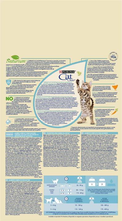 Produktbild Cat Chow Kitten 1,5kg (Welpe + Kitten, 1 Stk., 1500 g)