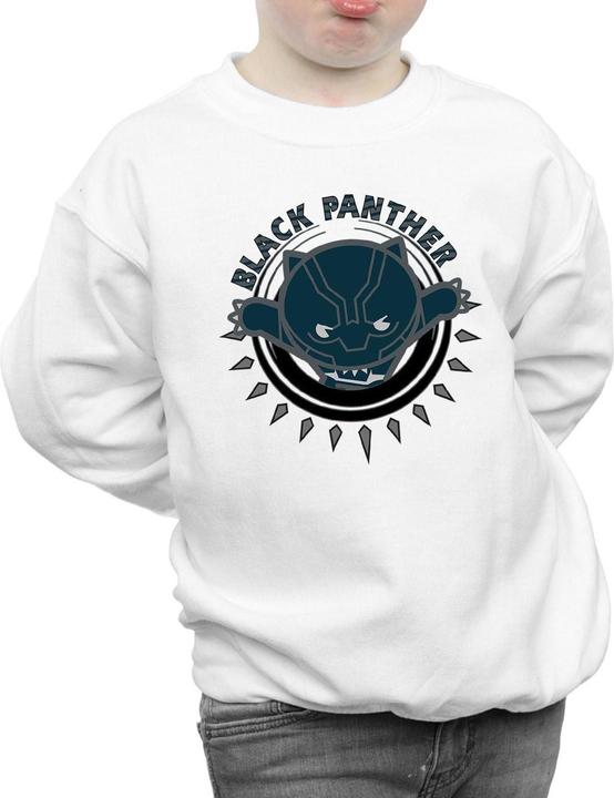 Immagine prodotto Kawaii Black Panther Pounce Felpa Ragazzi (152, 158)