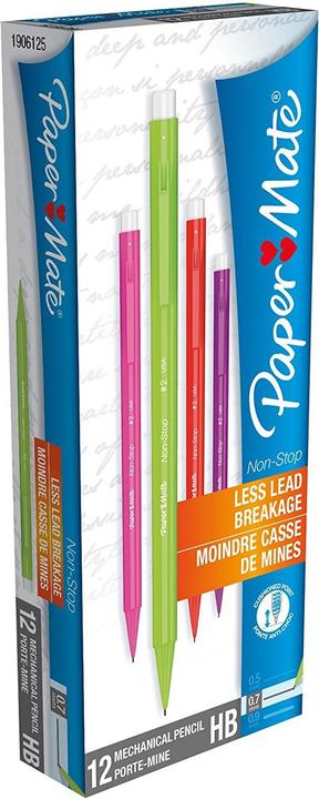 Produktbild Paper Mate Faserschreiber Non-Stop NEON farblich sort 12 Stk (0.70 mm, HB, 12 x)