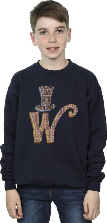 Immagine prodotto Willy Wonka & the Chocolate Factory W Logo Hat Felpa Ragazzi (128)
