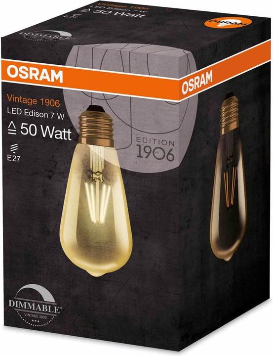 Actual product image Osram Retrofit Classic (E27, 6.50 W, 725 lm, 1 x, E)