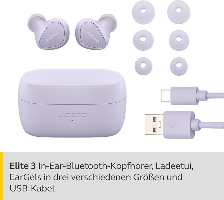 Produktbild Jabra Elite 3 (NC, 7 h, Kabellos)