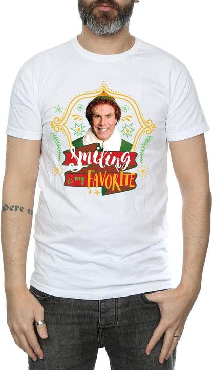 Actual product image Elf Mens Buddy Smiling T-Shirt (3XL)