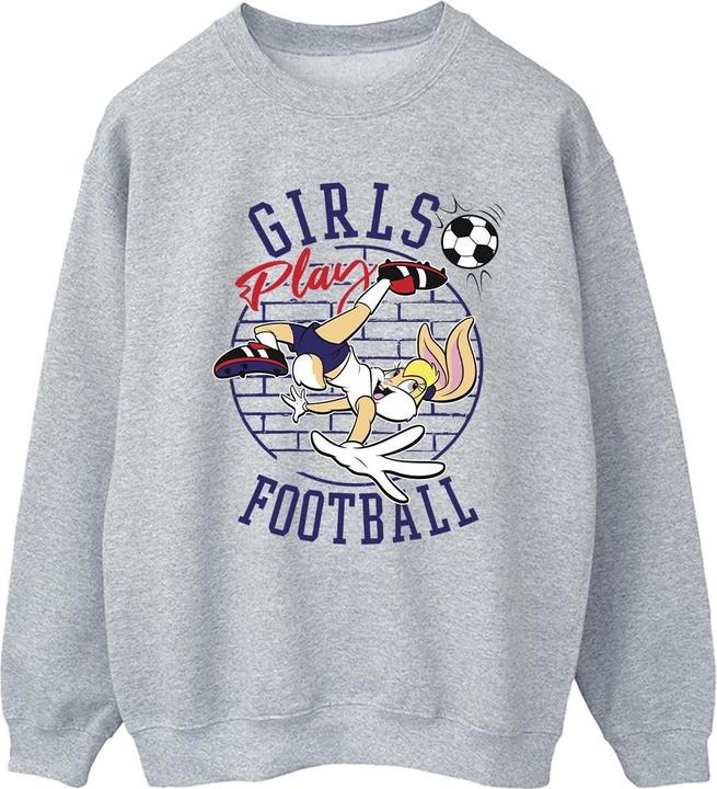Actual product image Looney Tunes Womens/Ladies Lola Bunny Girls Play Football Sweatshirt (M)