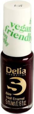 Delia Cosmetics Cosmetics Vegan Friendly Nail Polish Size S No. 225 Black Berry 5ml