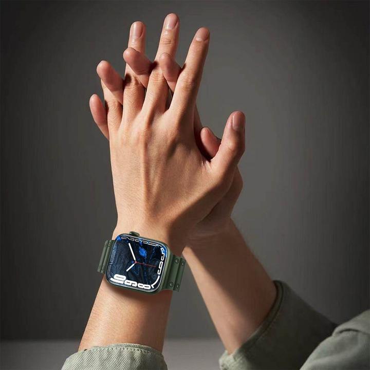 Image du produit Hurtel Strap Triple Protection Apple Watch SE strap, 9, 8, 7, 6, 5, 4, 3, 2, 1 (41, 40, 38 mm) band bracele (TPU)