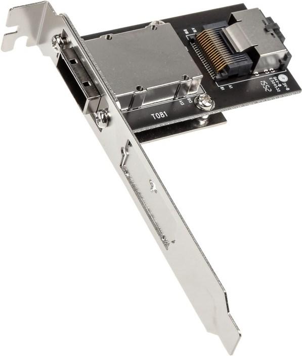 Produktbild Silverstone SST-SA011 Mini SAS SFF8087 zu SFF8088 Adapter