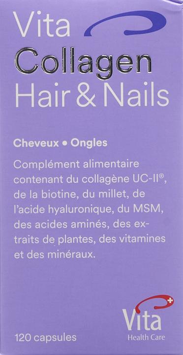 Produktbild Vita Collagen Hair & Nails (120 Stück, Kapseln, 325 g)