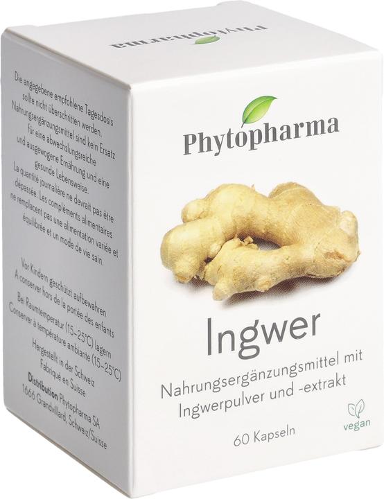 Produktbild Phytopharma Ingwer (1 Stück, Kapseln, 55 g)