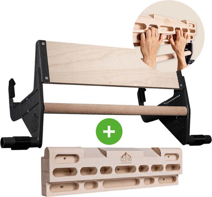 Produktbild Clevo Climbing CLEVO DOOR: Traufhngung fr Hangboard, Klimmzugstange und Kletter Hangutensilien