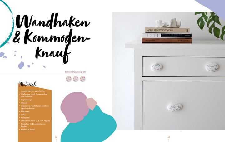 Actual product image Terrazzo-Dekoideen einfach selber giessen (German, Jennifer Dargel, 2023)