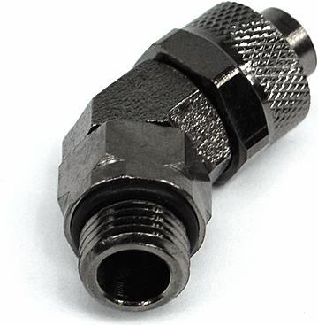 Actual product image Aquatuning 13/10mm screw-on grommet 45° rotatable