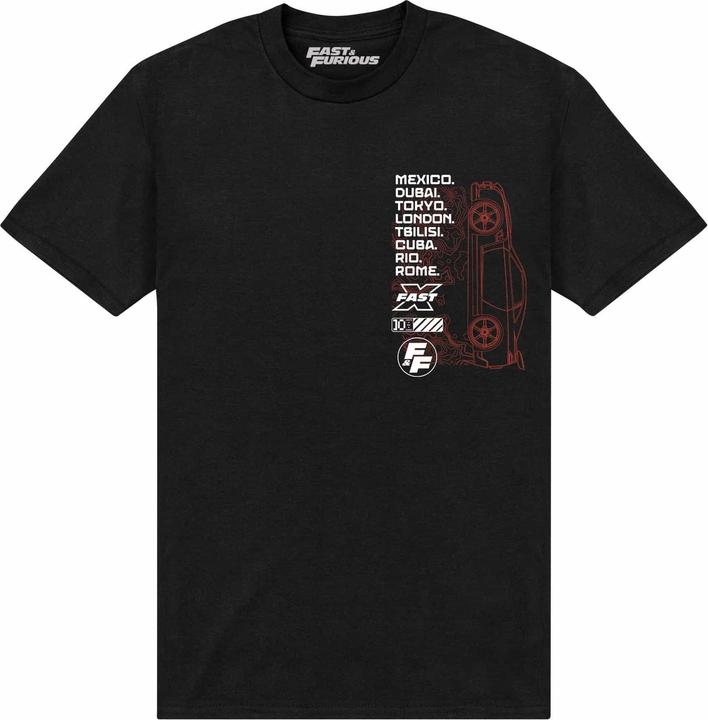 Immagine prodotto Fast Maglietta Città Adulto Unisex (XL)