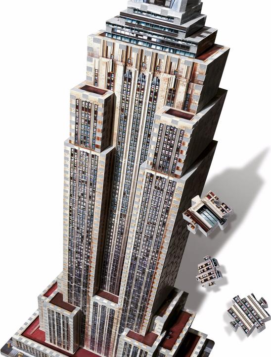 Actual product image Wrebbit 3D Empire State Building (975 pieces)