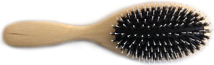 Produktbild Herba Haarbürste Wildschwein/Nylonborsten oval Buchenholz FSC zertifiziert