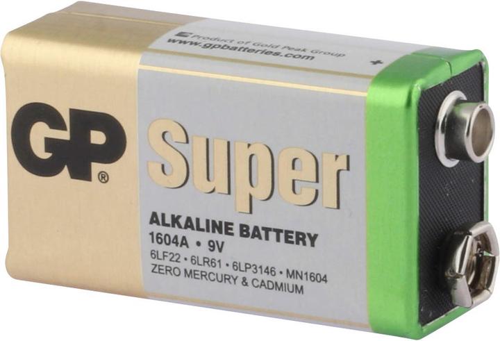 Produktbild Ansmann GP Super (1 Stk., 9V Block)