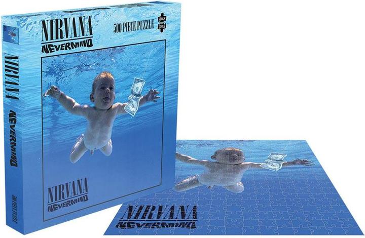 Image du produit Rock Saws Nirvana : Nevermind 500 Piece Jigsaw Puzzle (500 pièces)