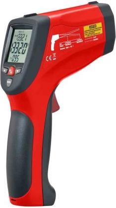 Actual product image Rs Pro RS-8868 Infrared thermometer 60:1, up to +1200°C, Celsius/Fahrenheit