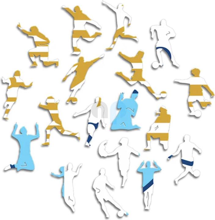 Actual product image Iconic SS Lazio - Logo - Wooden Puzzle Size S (150 pieces) (150 pieces)