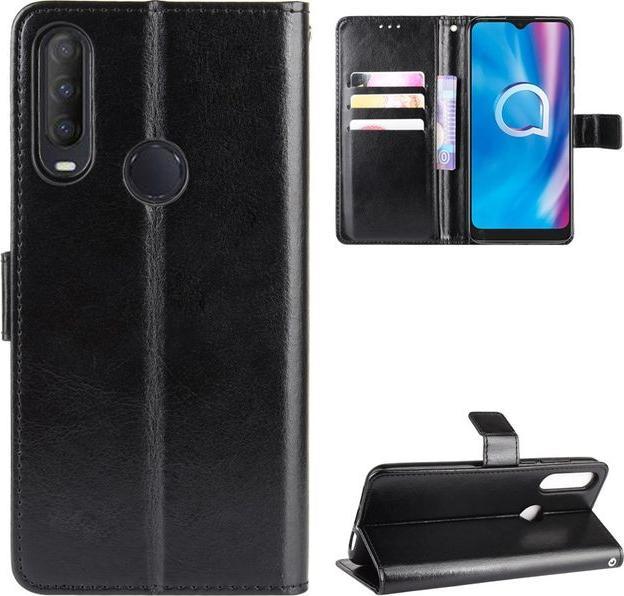 Produktbild MU Classic Crazy Horse III Leder Bookcover Series (Alcatel 1S (2020), Alcatel 3X (2020))