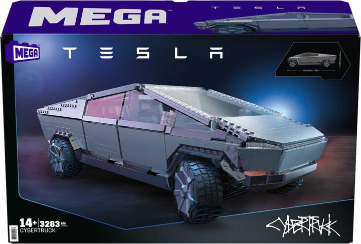 Actual product image Mega Construx MEGA Tesla Cybertruck
