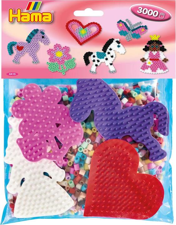 Hama Bead beads midi + pencil plates "Playgroups girls