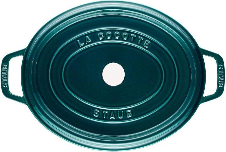 Produktbild Staub Topf oval "La Mer" 6.7 lt., 33cm (33 cm, Bräter + Schmortopf, Gusseisen)