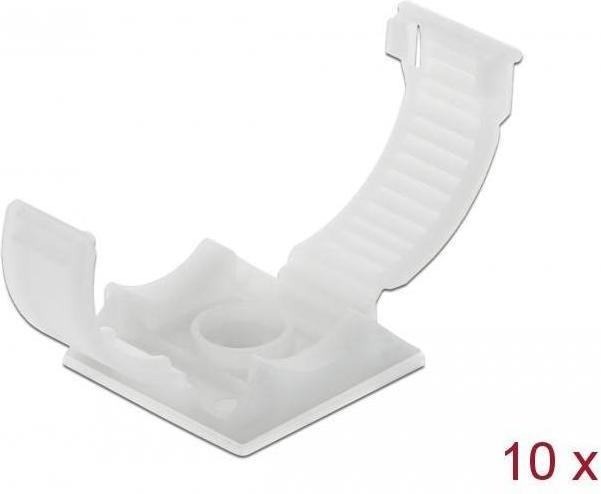 Produktbild Delock Kabelhalter Natural (Packung mit 10)