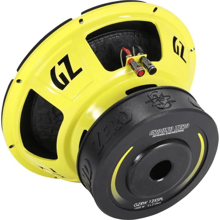Image du produit Ground Zero GZRW 12XSPL Subwoofer de 30 cm (1500 W, 30 cm)