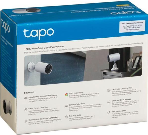 Actual product image TP-Link Tapo C410 (2304 x 1296 Pixels)