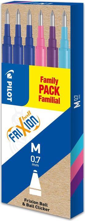 Produktbild Pilot FriXion Refill (Ersatzmine, Mehrfarbig, 0.35 mm)