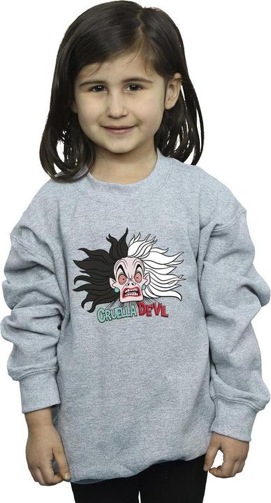 Image du produit Disney - Sweat DALMATIANS CRUELLA DE VIL CRAZY MUM - Fille (128)