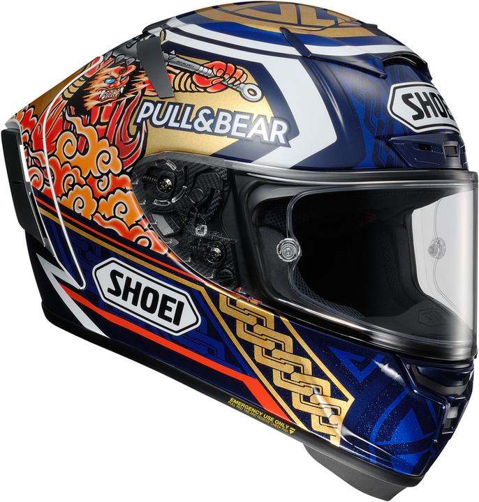 Image du produit Shoei X-Spirit3 Marquez Motegi3 TC-2 (53 - 54 cm, XS)