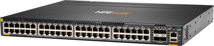 Produktbild HPE E Aruba Switch, 48 Port PoE and 4 Port SFP56, Layer 3, Stackable, 1U, One Touch (48 Ports)