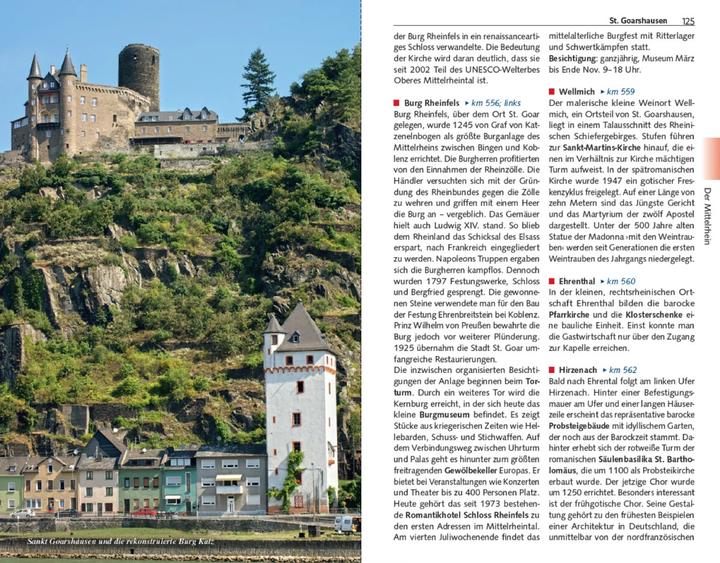 Actual product image Travel guide river cruises Rhine (German, Annette Lorenz)
