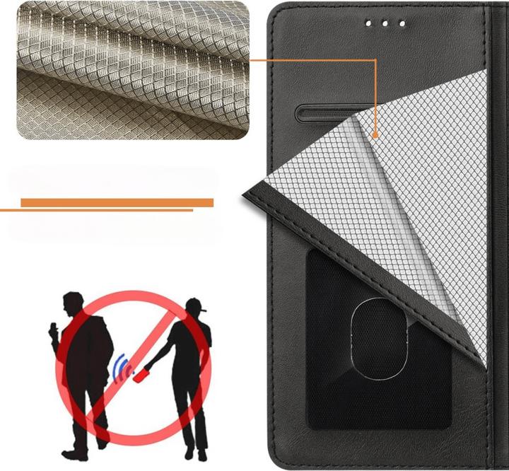 Actual product image Cover-Discount Galaxy A16 - Leather case with RFID blocker (Samsung Galaxy A16 5G)