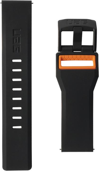 Actual product image UAG Samsung Galaxy Watch Civilian Strap 46mm (22 mm, Silicone, Gear S3 Frontier, Spigot width 22 mm, Watch 46mm)