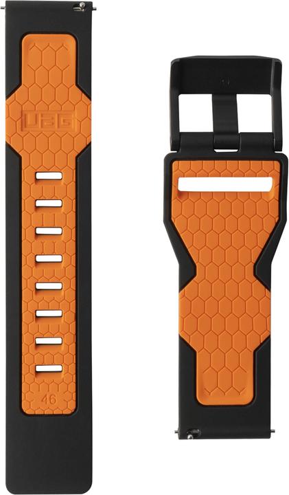 Actual product image UAG Samsung Galaxy Watch Civilian Strap 46mm (22 mm, Silicone, Gear S3 Frontier, Spigot width 22 mm, Watch 46mm)