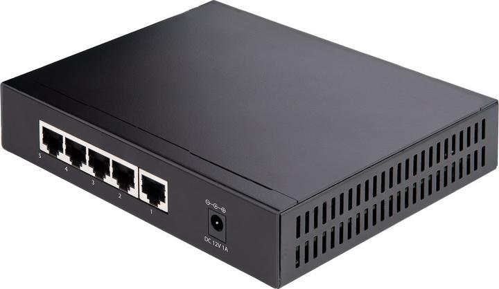 Actual product image StarTech Unmanaged 2.5G Switch 5 Port Gigabit Switch 2.5GBASE-T Unmanaged Switch Backward Compat (5 Ports)