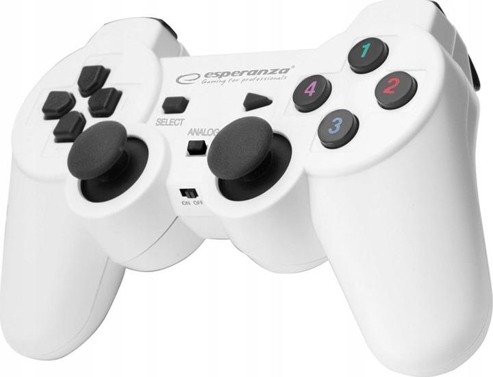 Actual product image Esperanza EGG108W Gaming Controller, RF Gamepad Analog / Digital PC, Playstation 3 (PC, PS3)