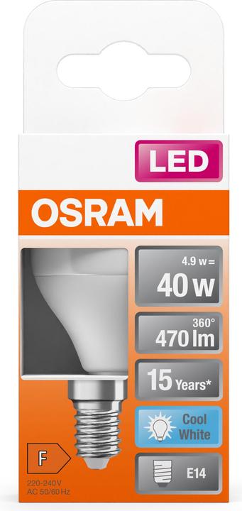 Produktbild Osram Led Star Classic P (E14, 40 W, 470 lm, 1 x, F)