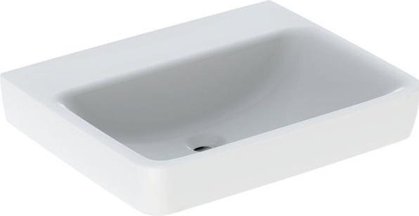 Produktbild Geberit Renova Plan, Aufsatz-Waschtisch, 60x48 cm, ohne Hahnloch, ohne Überlauf, 501722 (459 mm, 600 mm)