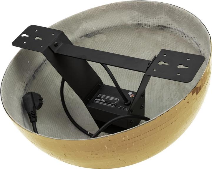 Produktbild Eurolite Spiegel-Halbkugel 40cm gold motorisiert (40 cm)