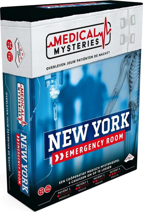 Actual product image Identity games Medical Mysteries New York
