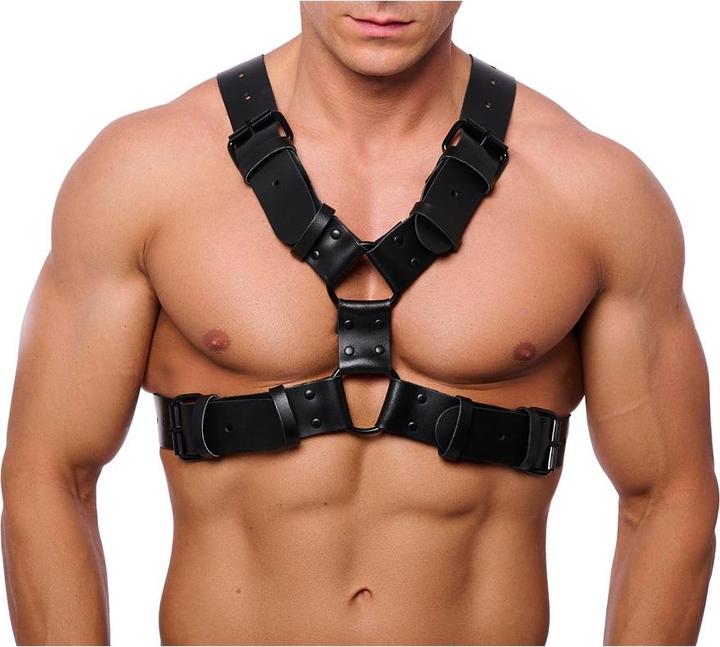 The Red Premium Leder-Harness "Right"