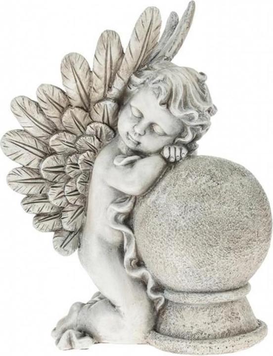 Image du produit Opiflor Décoration funéraire Ange Sommeil Polyrésine, 33 cm
