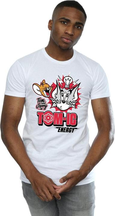 Immagine prodotto Tom & Jerry Tomic Energy Maglietta Uomo (S)